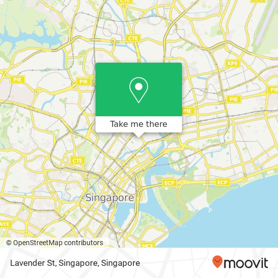 Lavender St, Singapore map