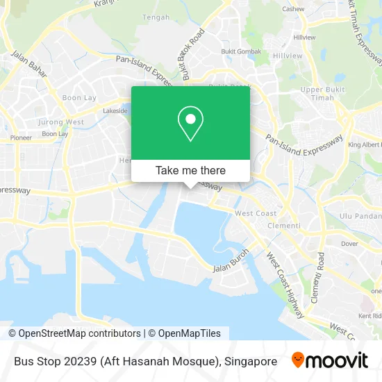 Bus Stop 20239 (Aft Hasanah Mosque) map