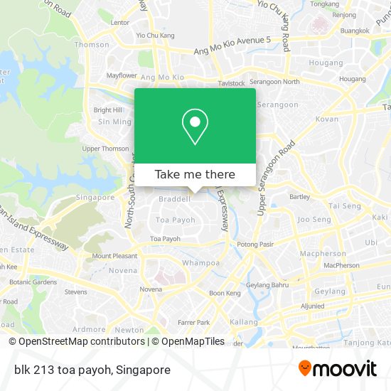 blk 213 toa payoh map