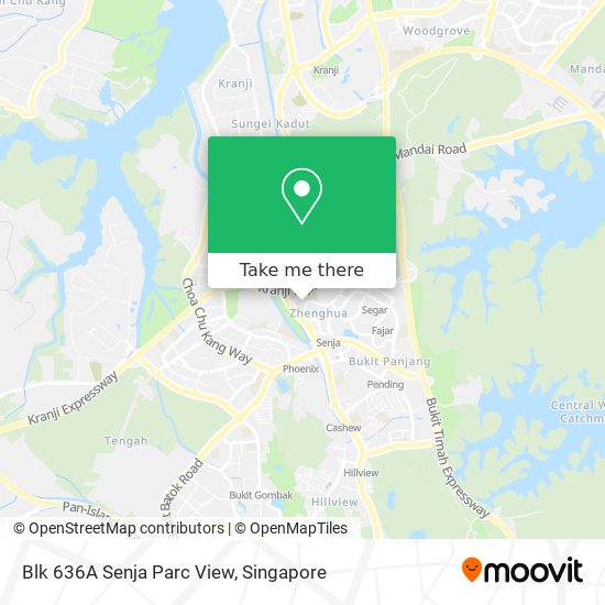 Blk 636A Senja Parc View map