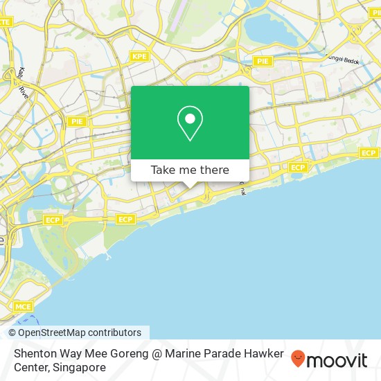 Shenton Way Mee Goreng @ Marine Parade Hawker Center地图