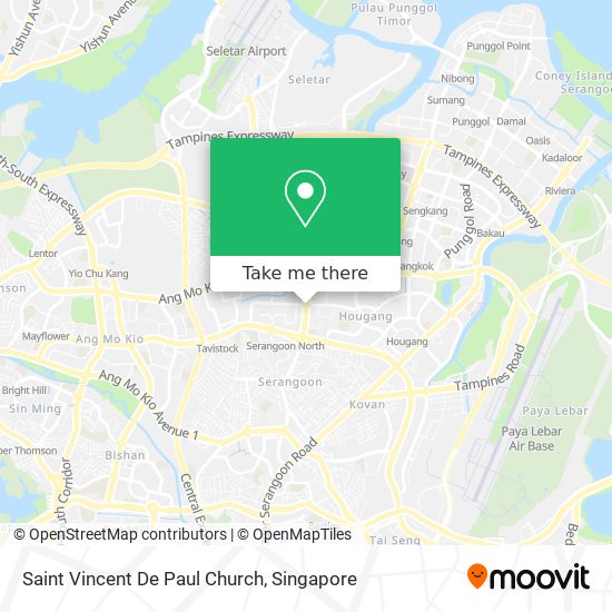 Saint Vincent De Paul Church map