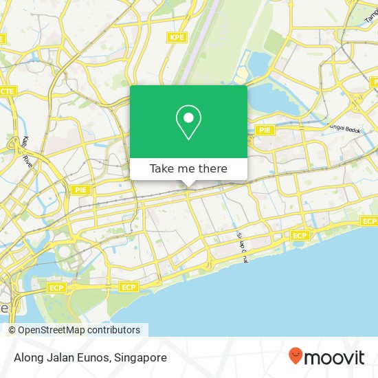 Along Jalan Eunos map