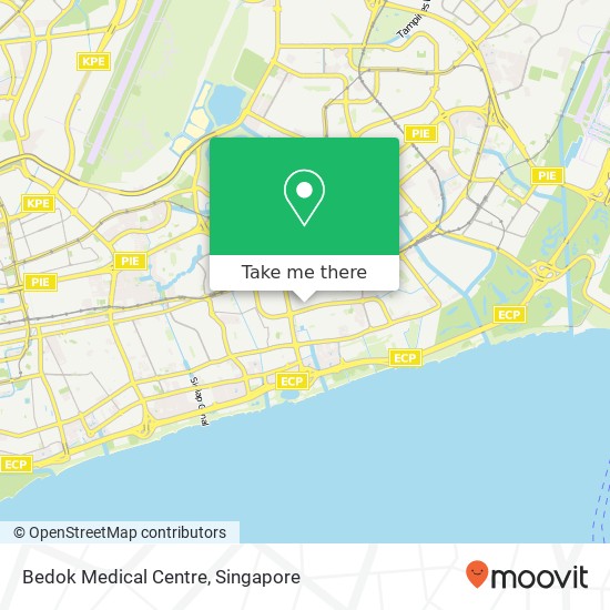 Bedok Medical Centre map
