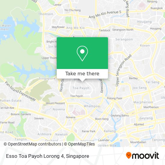 Esso Toa Payoh Lorong 4 map