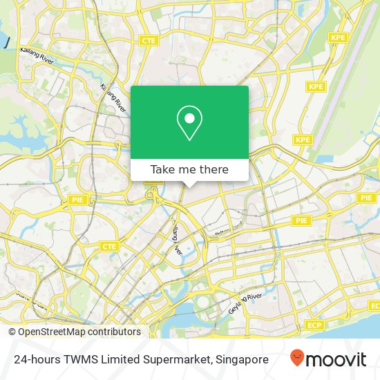 24-hours TWMS Limited Supermarket map