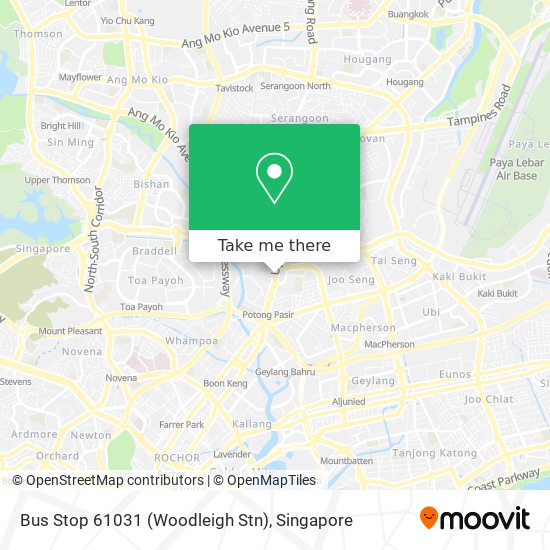 Bus Stop 61031 (Woodleigh Stn)地图