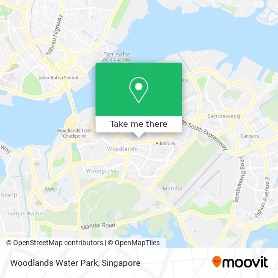 Woodlands Water Park map