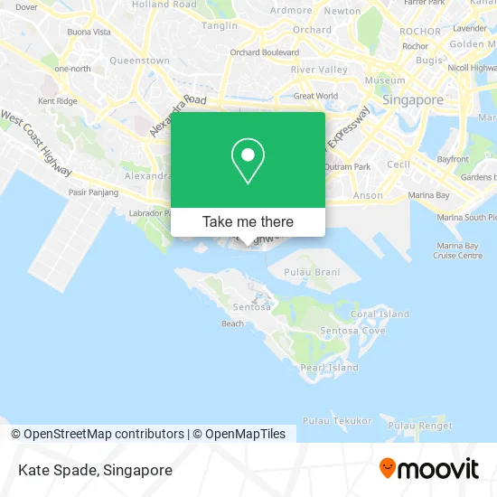 Kate Spade map