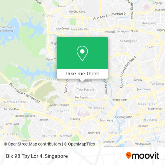 Blk 98 Tpy Lor 4 map