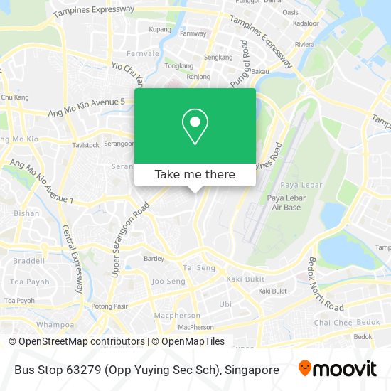 Bus Stop 63279 (Opp Yuying Sec Sch)地图