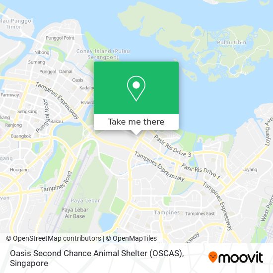 Oasis Second Chance Animal Shelter (OSCAS) map