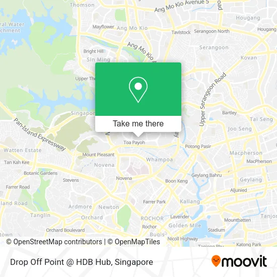 Drop Off Point @ HDB Hub map