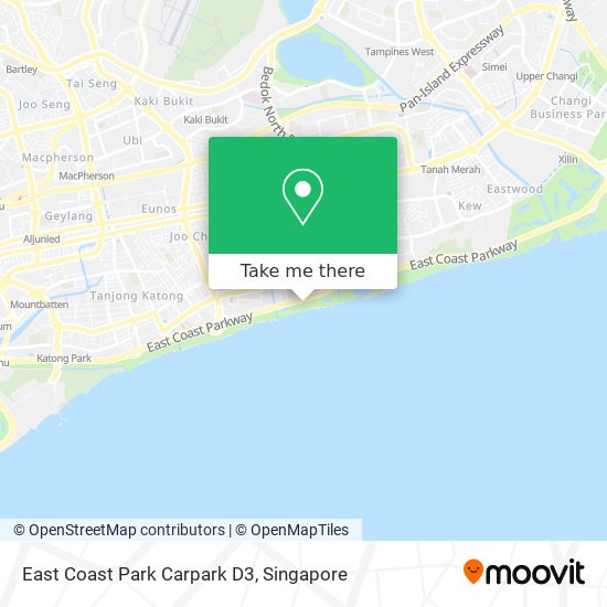 East Coast Park Carpark D3地图