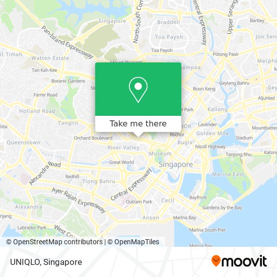 UNIQLO map