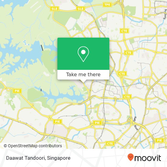 Daawat Tandoori map