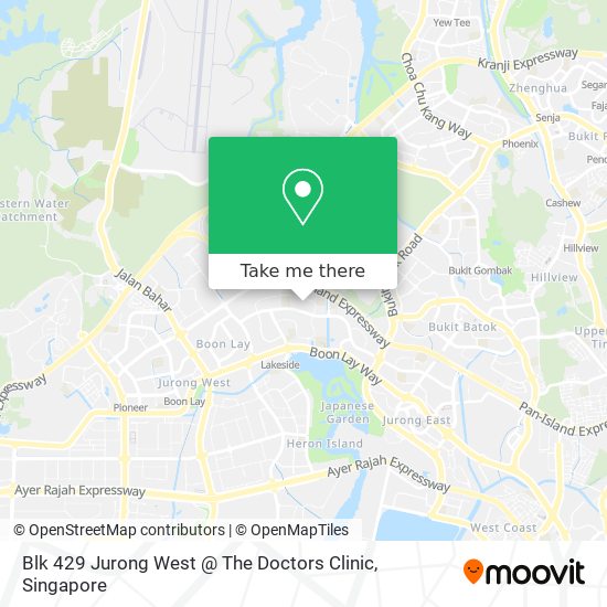 Blk 429 Jurong West  @ The Doctors Clinic map