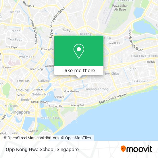Opp Kong Hwa School map