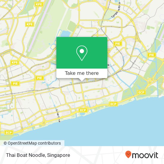 Thai Boat Noodle map