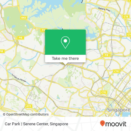 Car Park | Serene Center map