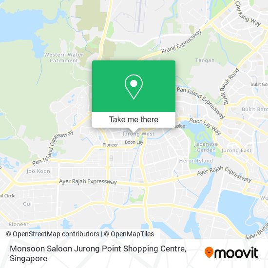 Monsoon Saloon Jurong Point Shopping Centre map