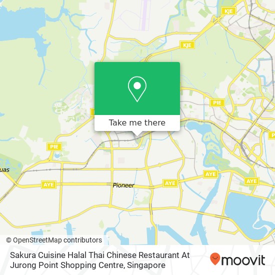 Sakura Cuisine Halal Thai Chinese Restaurant At Jurong Point Shopping Centre map