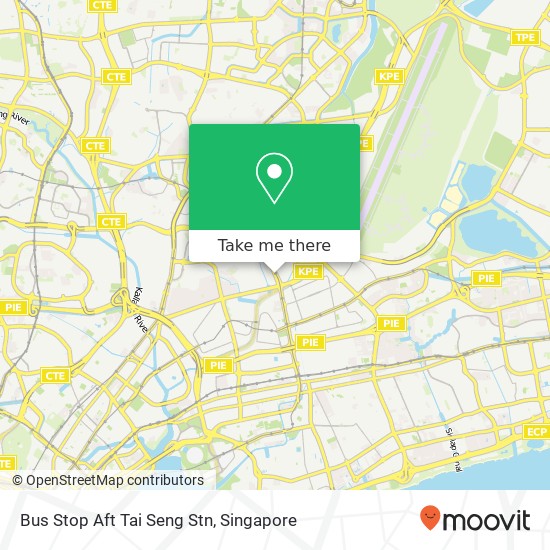 Bus Stop Aft Tai Seng Stn map