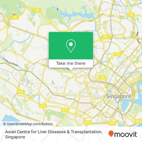 Asian Centre for Liver Diseases & Transplantation map