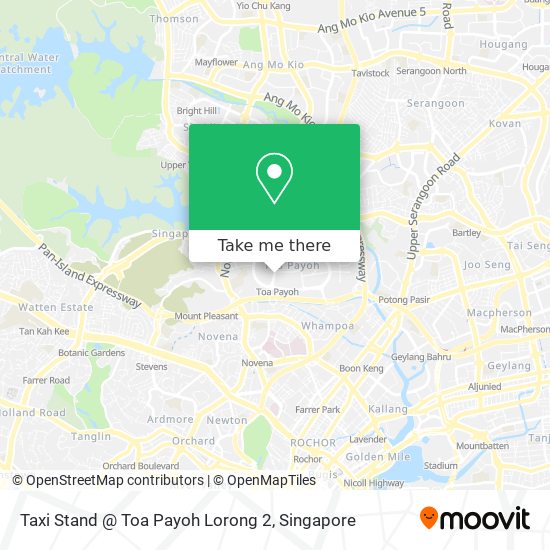 Taxi Stand @ Toa Payoh Lorong 2 map