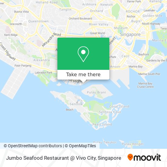 Jumbo Seafood Restaurant @ Vivo City map