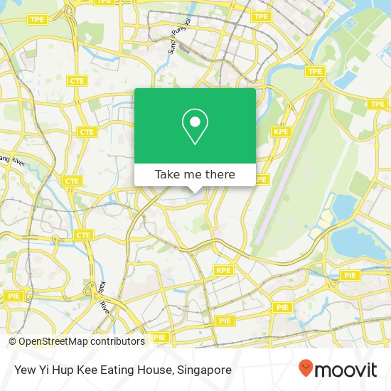 Yew Yi Hup Kee Eating House map