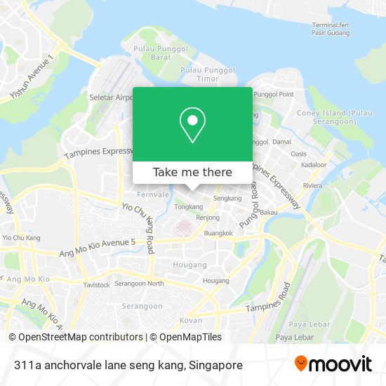 311a anchorvale lane seng kang地图