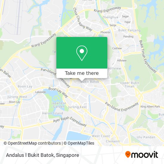 Andalus l Bukit Batok地图