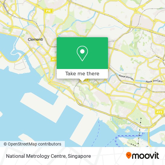 National Metrology Centre map