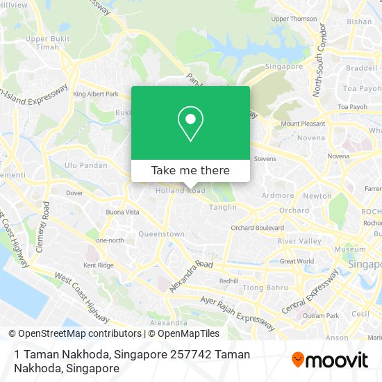 1 Taman Nakhoda, Singapore 257742 Taman Nakhoda map