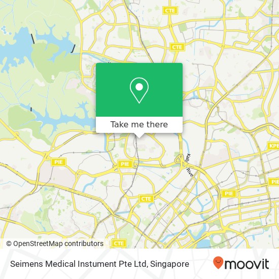 Seimens Medical Instument Pte Ltd map