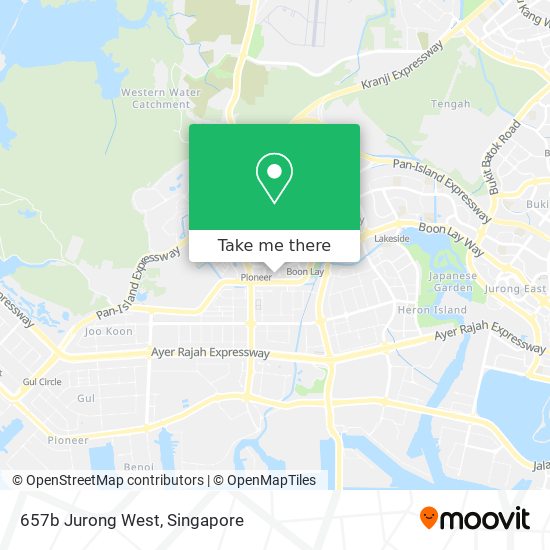 657b Jurong West map