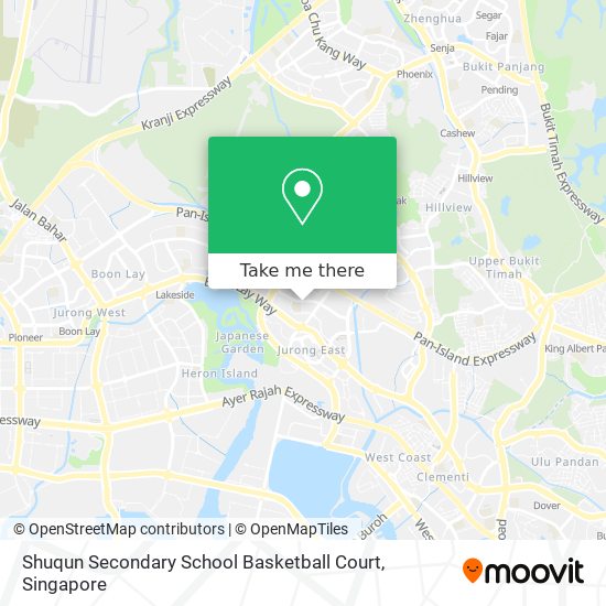 Shuqun Secondary School Basketball Court map