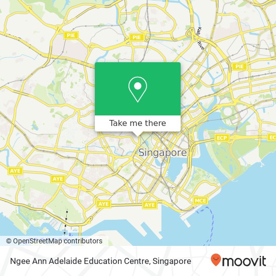 Ngee Ann Adelaide Education Centre地图