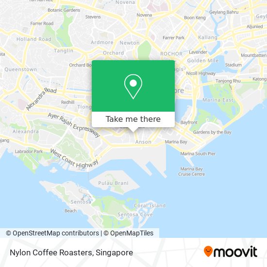 Nylon Coffee Roasters map