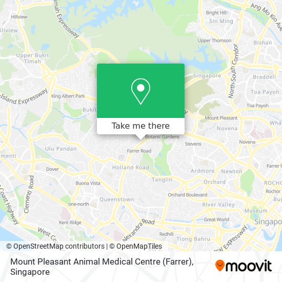 Mount Pleasant Animal Medical Centre (Farrer) map
