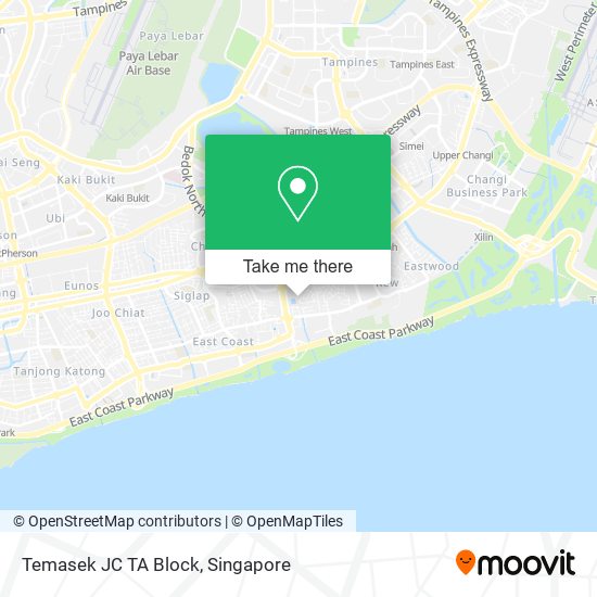 Temasek JC TA Block map