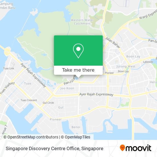 Singapore Discovery Centre Office map