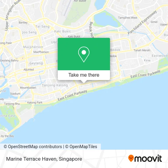 Marine Terrace Haven map