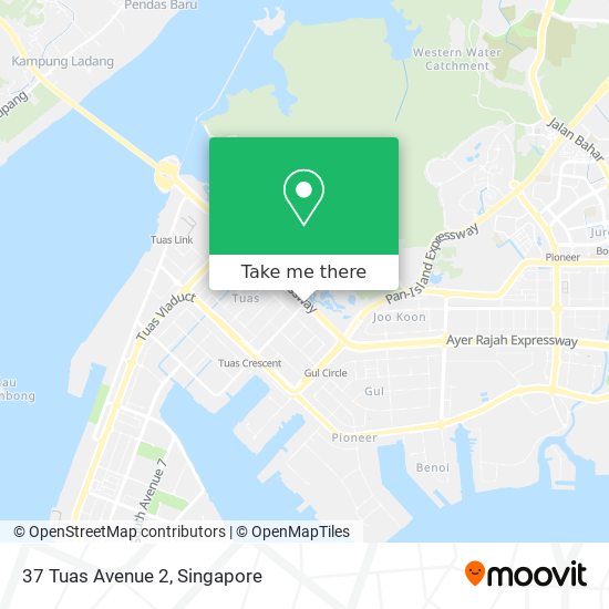37 Tuas Avenue 2 map