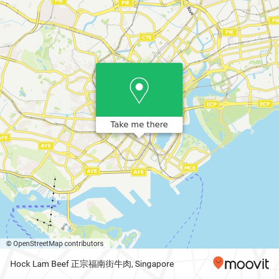 Hock Lam Beef 正宗福南街牛肉地图