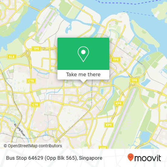 Bus Stop 64629 (Opp Blk 565) map