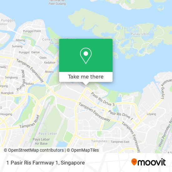 1 Pasir Ris Farmway 1 map