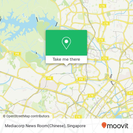 Mediacorp News Room(Chinese) map