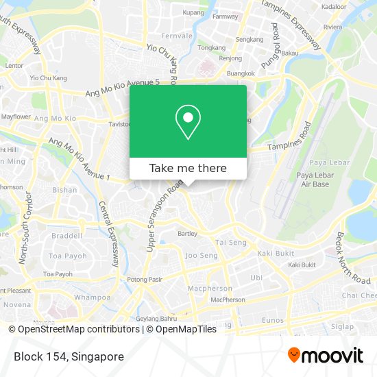 Block 154 map
